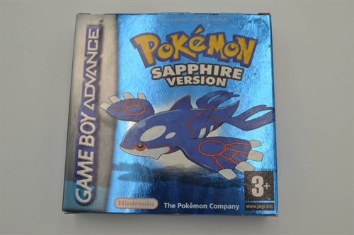 Gameboy Advance Spil - Pokemon Sapphire Version (Komplet i æske) (A Grade) (Genbrug)